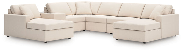 Looking cool and contemporary is great. But when it comes down to it, youâ€™re all about low-maintenance lounging. With the performance fabric on this sectional, cleaning spills is a breeze. Its customizable modular design caters to your ever-changing nee