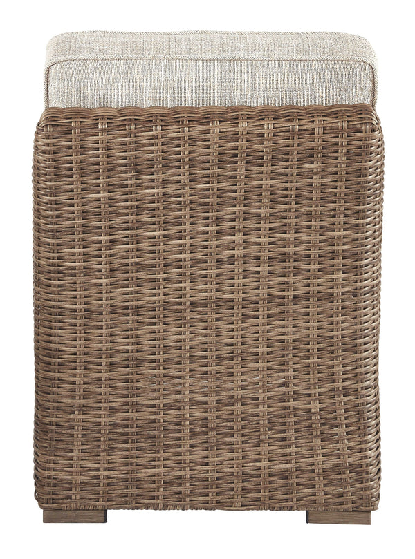  the high-style/low-maintenance seating entices with plush