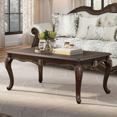 Pierce collection sofa set brings timeless elegance to your living space with its beige fabric and cherry finish. The set includes tight back and loose seat cushions with pocket coil construction for ultimate comfort. A wooden inner frame ensures durabili