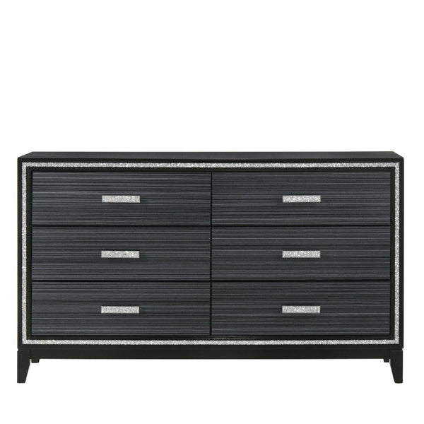 Haiden - Dresser - Weathered Black Finish