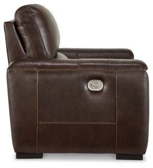 Alessandro - Walnut - PWR Recliner/Adj Headrest
