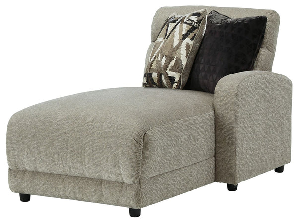 Colleyville - Stone - 4-Piece Power Reclining Sectional With RAF Back Chaise