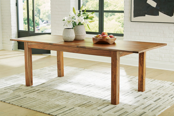  enhanced with a clear wood-tone finish