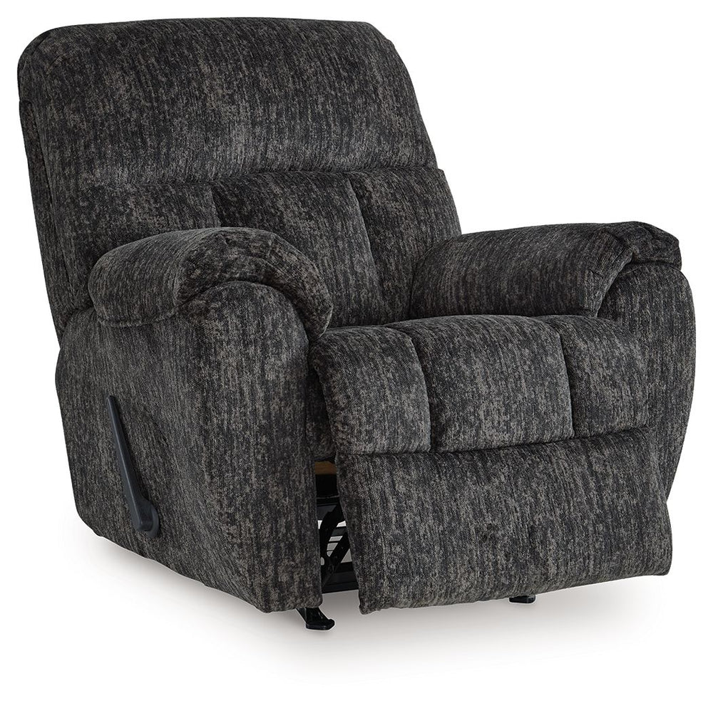 Every day is a great day with this rocker recliner around. Take a load off and forget your worries as you ease back into plush, luxurious cushions and pillow top armrests. Need more comfort and support for your body? Cue the tall back. And while it might 