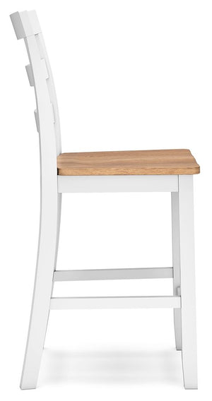 Gesthaven - Natural / White - Barstool (Set of 2)