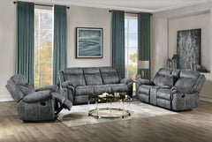 KD Back, GLIDER & Motion Reclining Function â€¢ Tight Back & Seat Cushion (1+1) â€¢ Features: Horizontal Tufted â€¢ CONSTRUCTION â€¢â€¢ SEAT: Pocket Coil, Inside Frame: Wood, Foam â€¢ BACKREST: Tight Cushion â€¢ ARMREST: Pillow Top â€¢ Metal Base with Rec