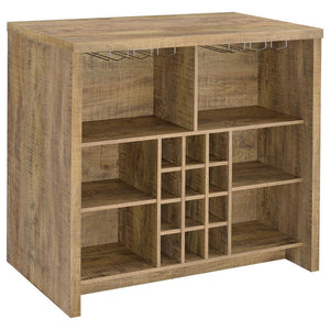Topanga - Engineered Wood Freestanding Home Bar - Mango
