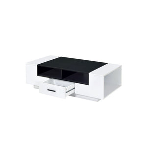  features a white finish that brimmed with contemporar