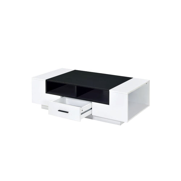  features a white finish that brimmed with contemporar