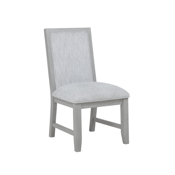 The Fiona Dining Side Chair, offered it a set of 2, is thoughtfully crafted for lasting quality, combining the strength of solid Rubberwood with the precision of premium engineered woods and the eco-friendly appeal of oak-embossed laminate. The chair-'s e
