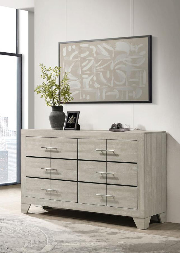 creating the perfect balance of elegance and functionality for your bedroom. With a rustic cream finish over rough-sawn