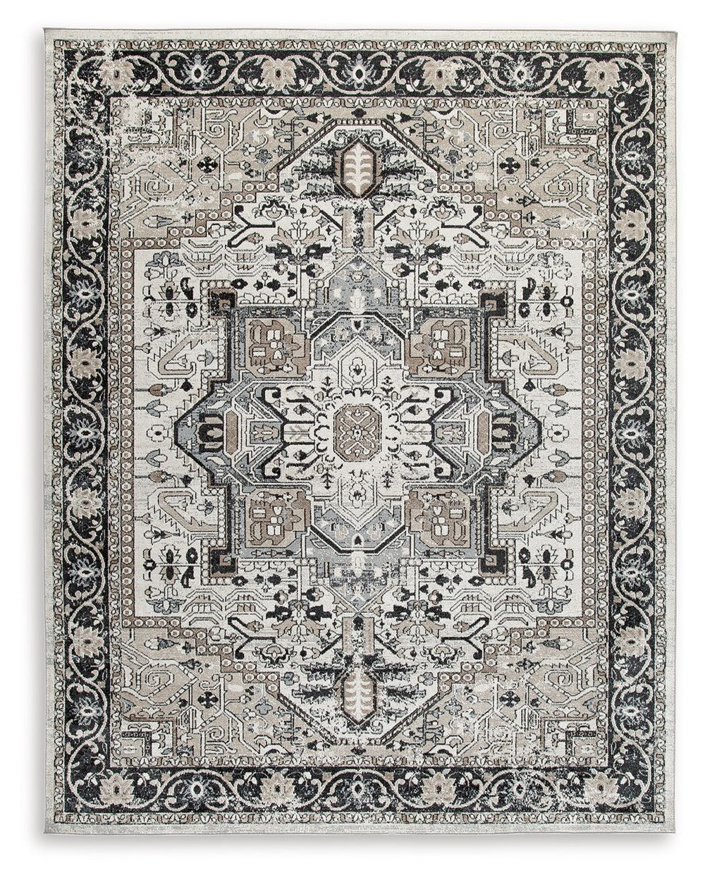 Fill your living space with natural charm and timeless sophistication. With its vintage-inspired medallion pattern, this accent rug can be displayed in a variety of interiors from traditional to boho chic. The meticulously woven construction boasts durabi