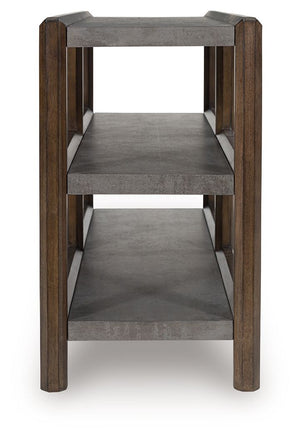 Kallenny - Brown / Gray - Sofa Table