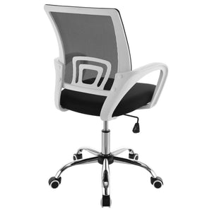 Felton - Upholstered Adjustable Home Office Desk Chair - Black