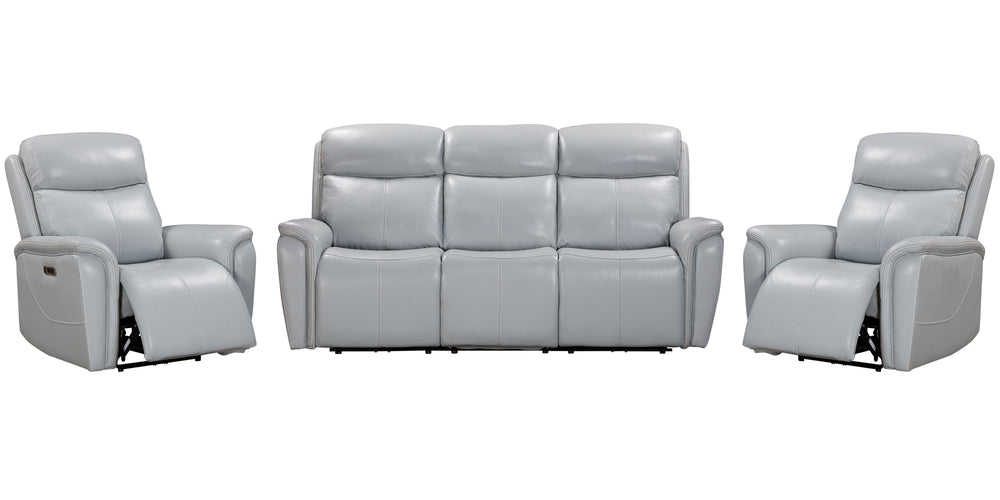 The Cascade Power Sofa Group includes the Power Recliner, Power Loveseat, and Power Sofa. Each piece in this collection features supportive power headrests, glove soft leather with custom match, and smooth power recline that allows you to relax with ease.
