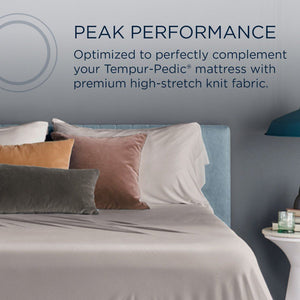 Linens - Tempur-Pedic ProPerformance Sheet Set - Graphite - Full