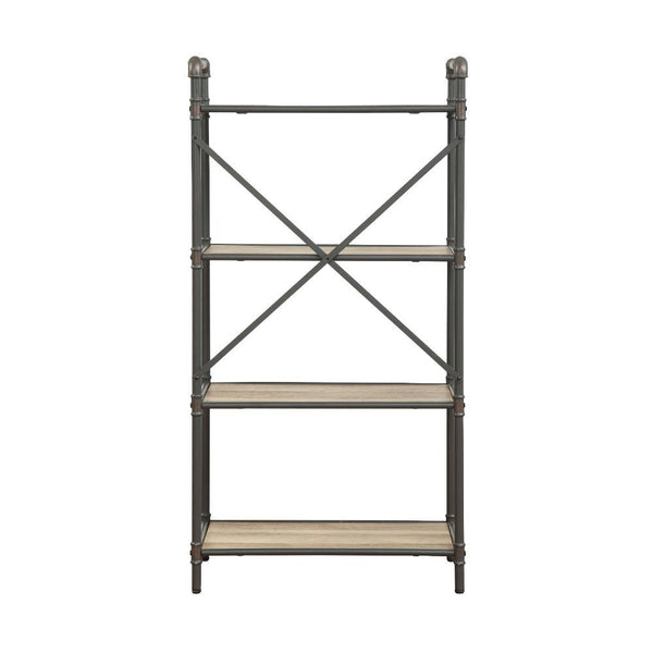  four gallery shelves stack up to great form and funct