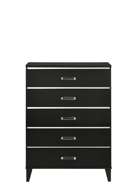 Chelsie - Chest - Black Finish