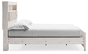 Altyra - White - King Panel Bookcase Bed