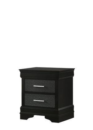 Amalia - Queen 4 Piece Bedroom Set - Black