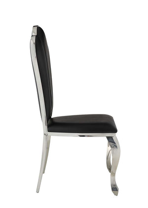 Cyrene - Side Chair (Set of 2) - Black - 43"