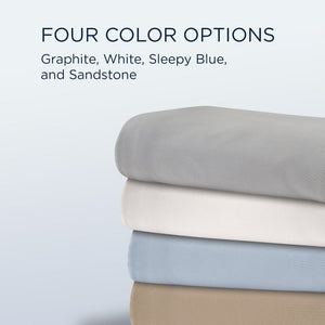 Linens - Tempur-Pedic ProPerformance Pillowcase Set - White - King