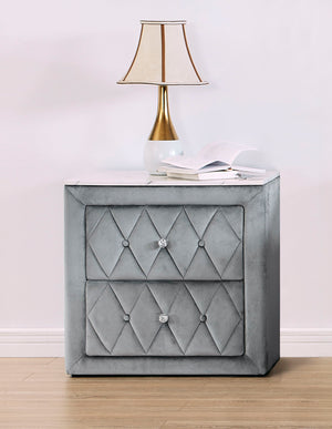 Annabelle - Nightstand - Gray