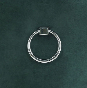 Dekel - Side Chair (Set of 2) - Green Fabric & Stainless Steel