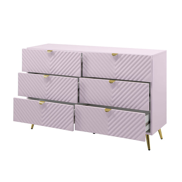 Gaines - Dresser - Pink High
