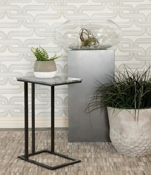  tablets and more with its classically designed marble top. The smooth and polished marble top rests on an iron cantil