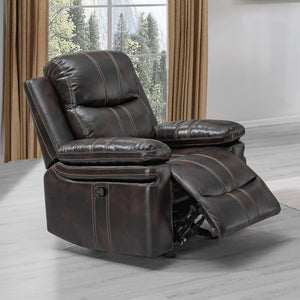 Kellen - Glider Recliner - Brown