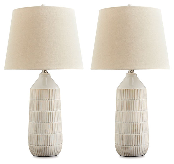 Bring a touch of elegance to your space with this ceramic table lamp. Transparent glazing on the base adds sophistication to its classic design. This versatile lamp will effortlessly complement your decor.<br><br><b>Additional Dimensions</b><br><ul><li>Ba
