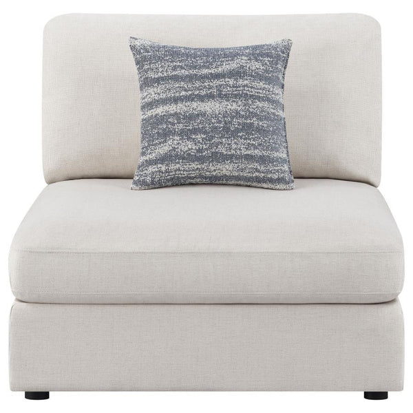  comfortable cushions. The chair can function alone