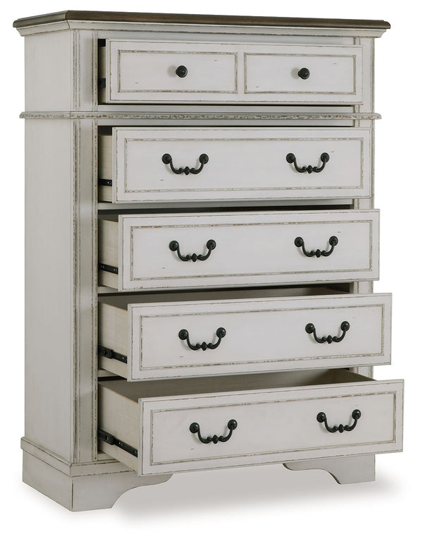 Blendon - Two-tone - Five Drawer Chest