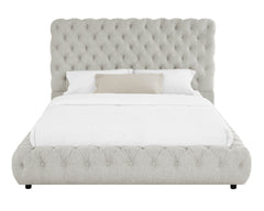 Experience the pinnacle of opulence and refined comfort with this luxurious bed frame, exquisitely designed for those who covet the finer things in life. From its majestic headboard to its plush footboard, every inch of this piece whispers elegance, promi
