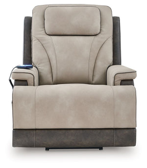 4Z-Peaceful Pause - Serenity Zone - Sand - Power Lift Recliner