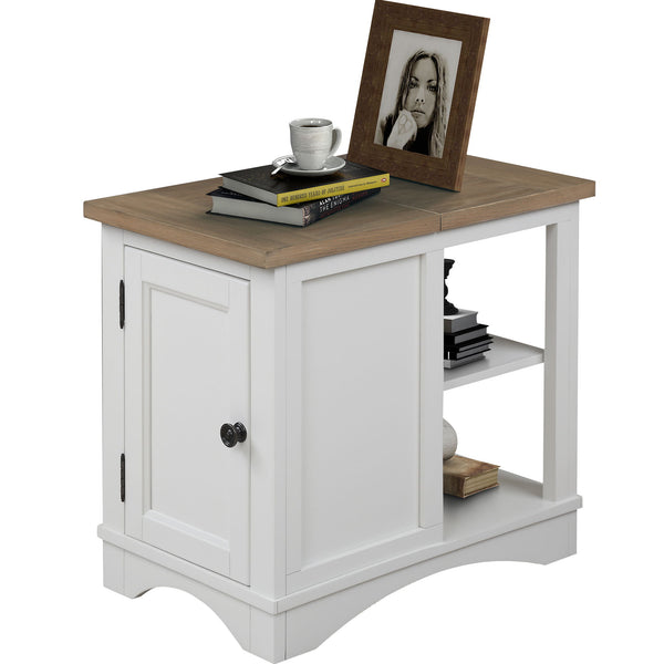 Americana Modern - Lift Top Cocktail Table With 2 Chairside Tables - Cotton