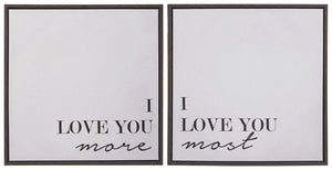  everyone will feel the love you share with this typographical art.<br/><br/><b>Product
