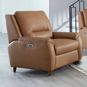 Austin - Power Recliner (Set of 2) - Caramel Cream