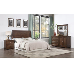 Mirror Beveled (1-") Drawer Construction: Dovetail Included, Side Metal Glide (Full Ext.), Feltlined Top Drawers, Safety Stop Included