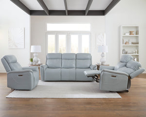 Cascade - Power Recliner (Set of 2) - Seamist Gray