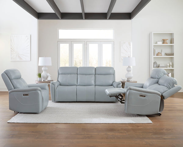 Cascade - Power Recliner (Set of 2) - Seamist Gray