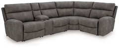 Stylish, adaptable and durable. Your living room is the central hub of your homeâ€”why settle for anything less? With this power reclining sectional, you can make everyday lounging effortless. A modular design gives you the flexibility to rearrange and re