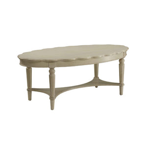 The French country-inspired Fordon occasional table is gracefully designed and made from quality materials. Scalloped round table top, turned legs and a bottom shelf, each piece is carefully crafted while superb functionality is kept in mind. This occasio