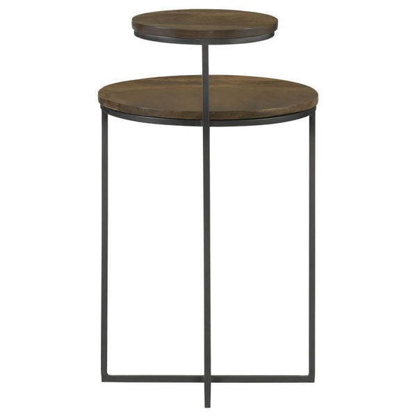 this table provides a functional yet artistic display for dÃ©cor