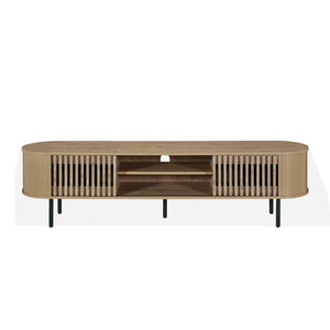  eco-friendly construction with ample storage and modern style. Crafted from manufactured wood and covered in durable
