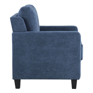 Horatio - Chair - Navy Chenille