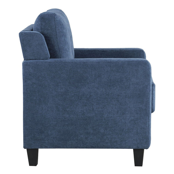Horatio - Chair - Navy Chenille