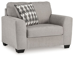 Avenal Park - Flannel - 2 Pc. - Chair And A Half