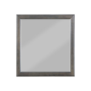 Bring casual elegance into your home with the Louis Phillipe bedroom collection. This mirror offers any bedroom a sophisticated look. Finished in a classic finish and simple moldings, this rectangular mirror adds subtle style and appealing detail to each 